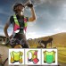 OSOPOLA Reflective Running Vest High Visibility Safety Cycling Running Dog Walking Vest Men Women with 3 Pockets for Phone  Water Bottle  Sporting Accessories - B072KMCFG2